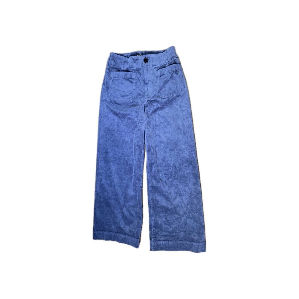 Maeve Colette Wide-Leg navy cords - Picture 3 of 10